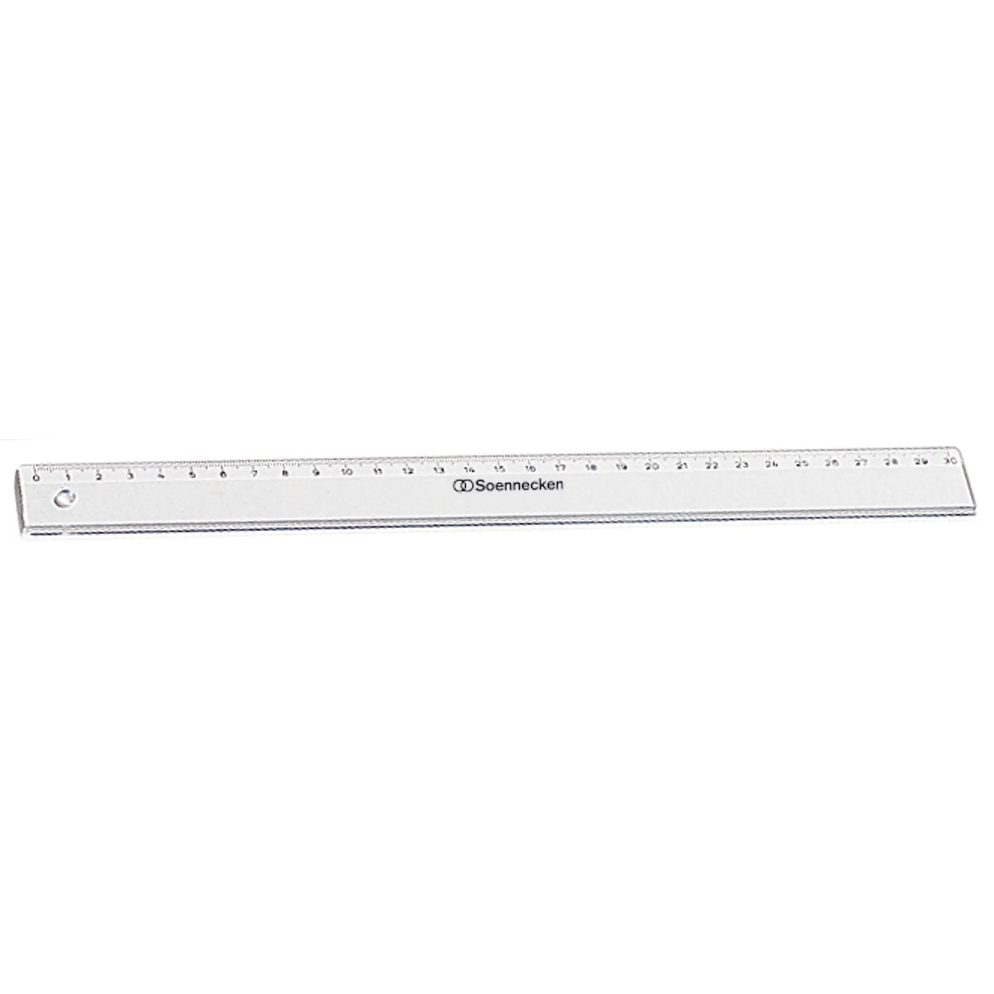 Soennecken Lineal 30cm Polystyrol transparent aus der Kategorie Lineale