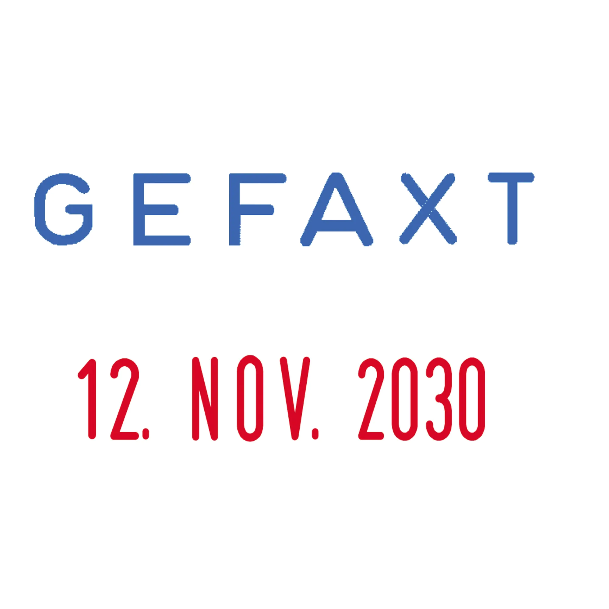Colop Datumstempel mini-dater GEFAXT 160/L4 aus der Kategorie Stempel