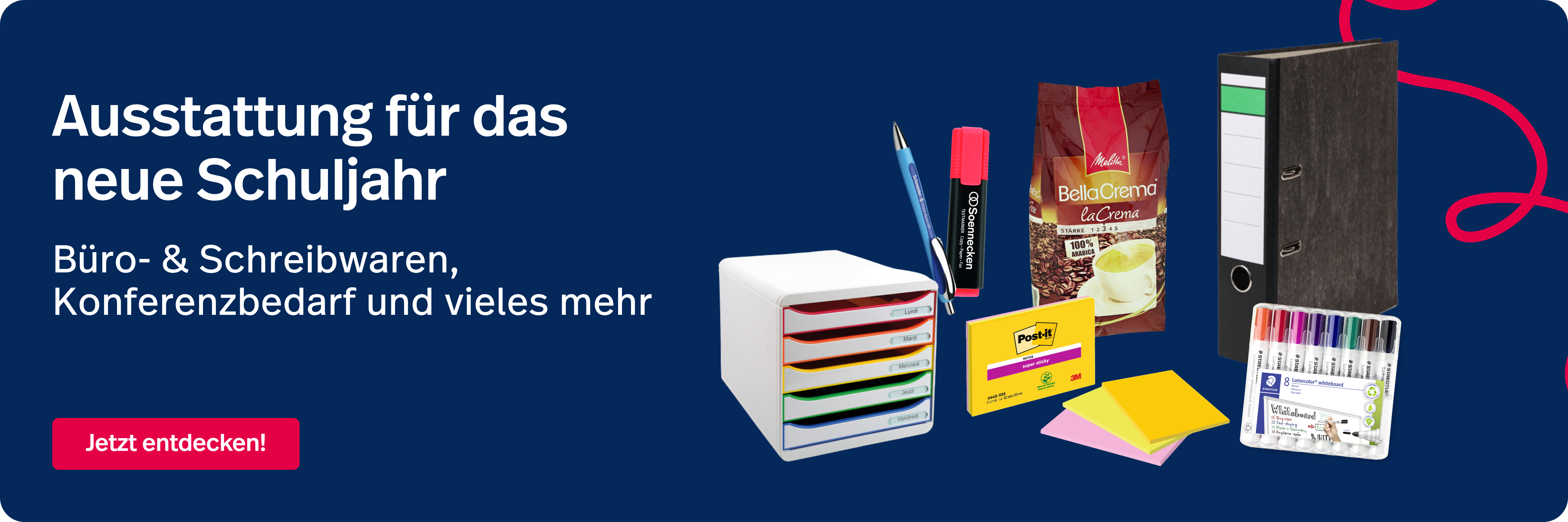 Büro- & Schreibwaren für das neue Schuljahr