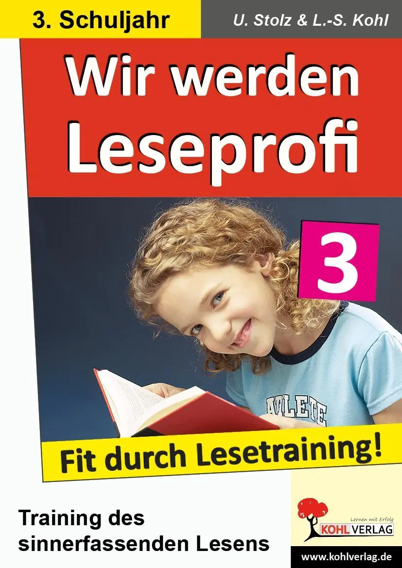 Wir werden Leseprofi - Fit durch Lesetraining! 3. Schuljahr aus der Kategorie Deutsch