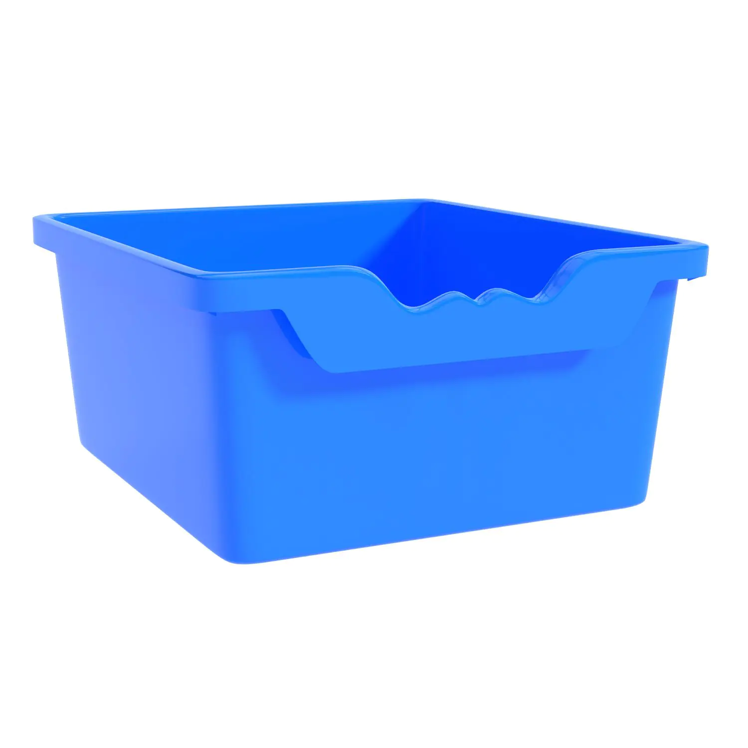 Aufbewahrungsbox Ergo Tray, 15 cm hoch, hellblau,