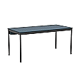 EDV-Tisch, 160x90 cm (B/T), 72 cm hoch, Holzkabelkanal mit Deckel abschließbar,