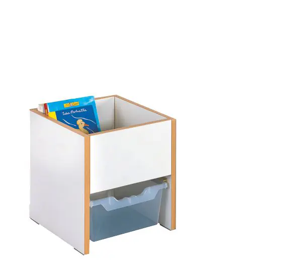 Bücherkasten mit Ergo Tray Box aus der Kategorie Leseinseln