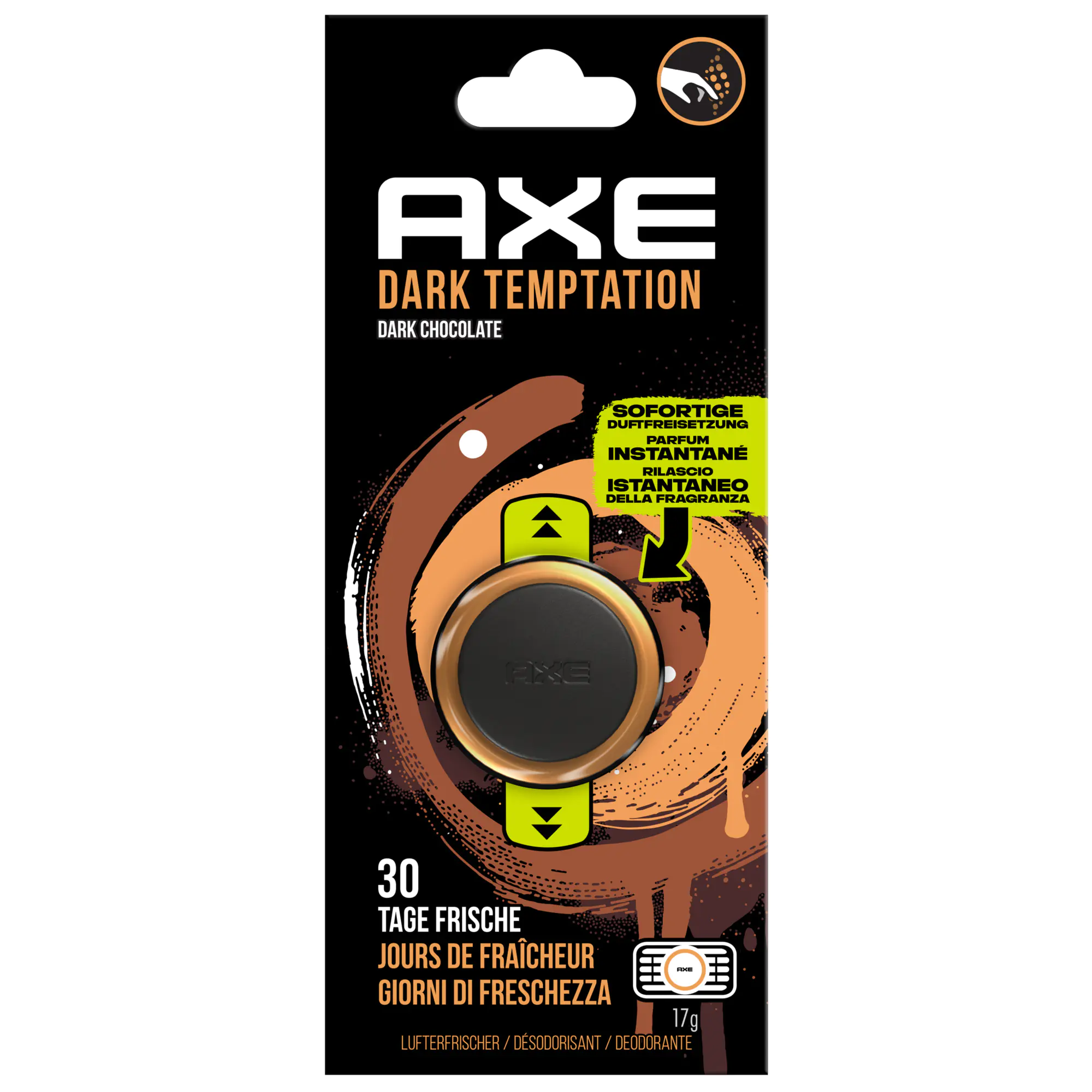 AXE Auto-Lufterfrischer Mini Vent Dark Temptation aus der Kategorie Reinigung & Hygiene