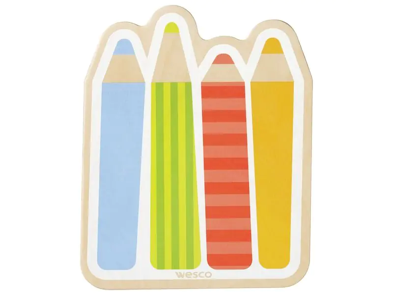 Dekoelemement Buntstifte B x H 25 x 30 cm aus der Kategorie Garderobenmöbel