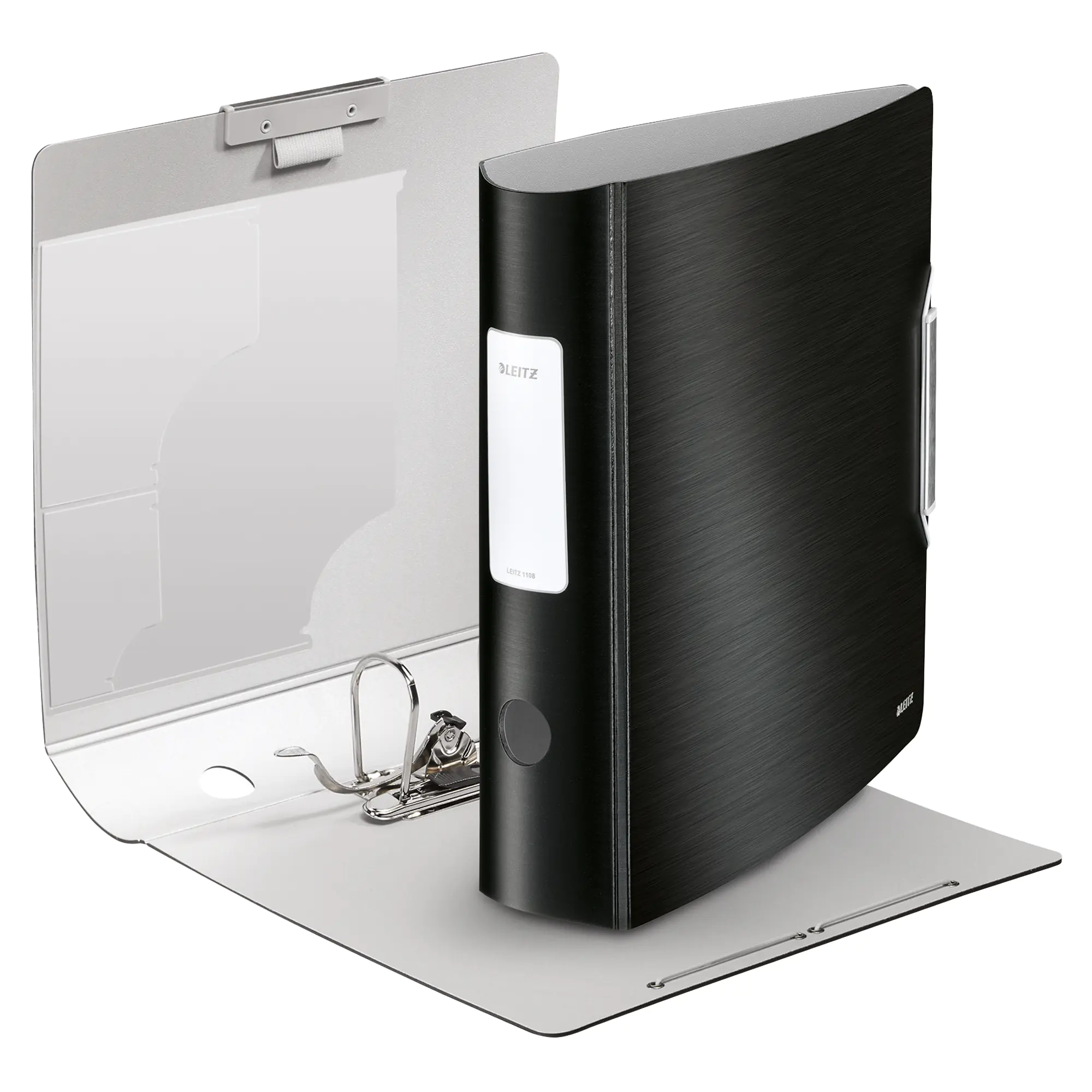 Leitz Ordner Active Style DIN A4 82mm PP satin sw aus der Kategorie Ordner
