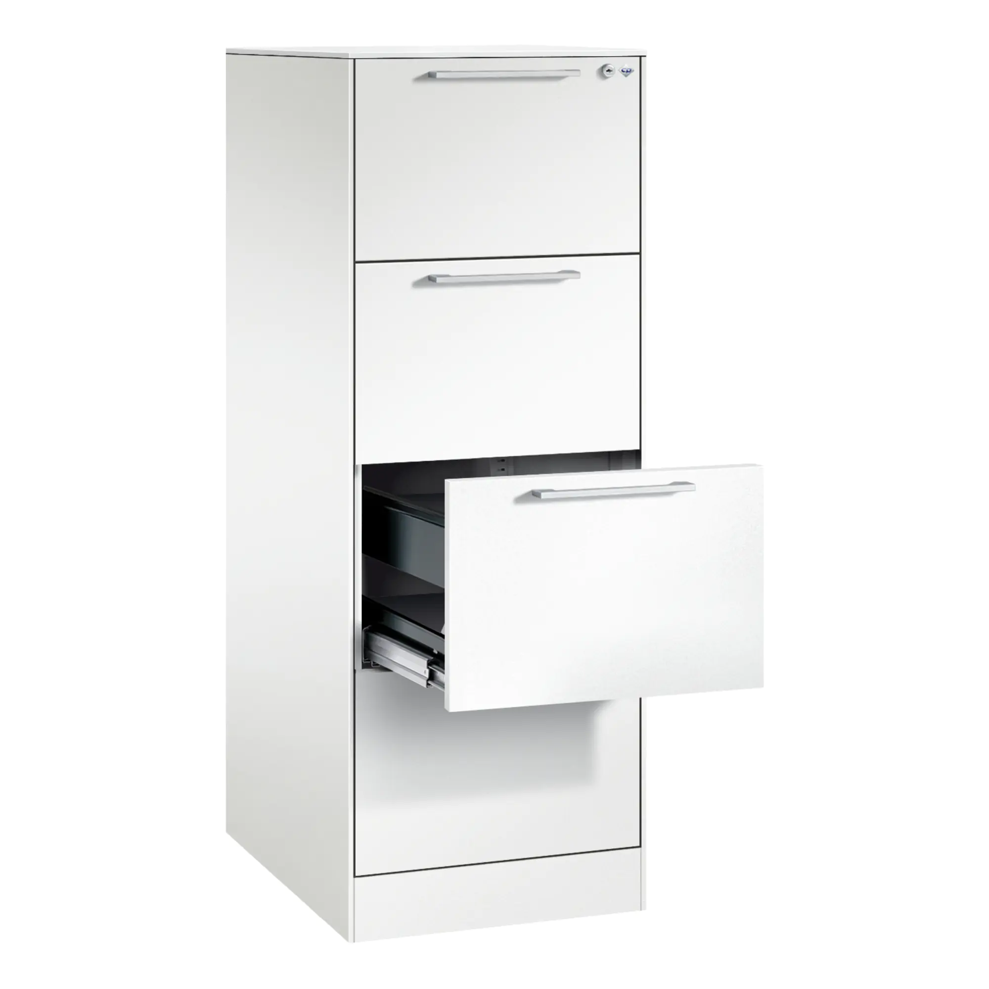 C+P Hängeregistraturschrank Asisto A4 1bahnig rws/rws aus der Kategorie Schränke
