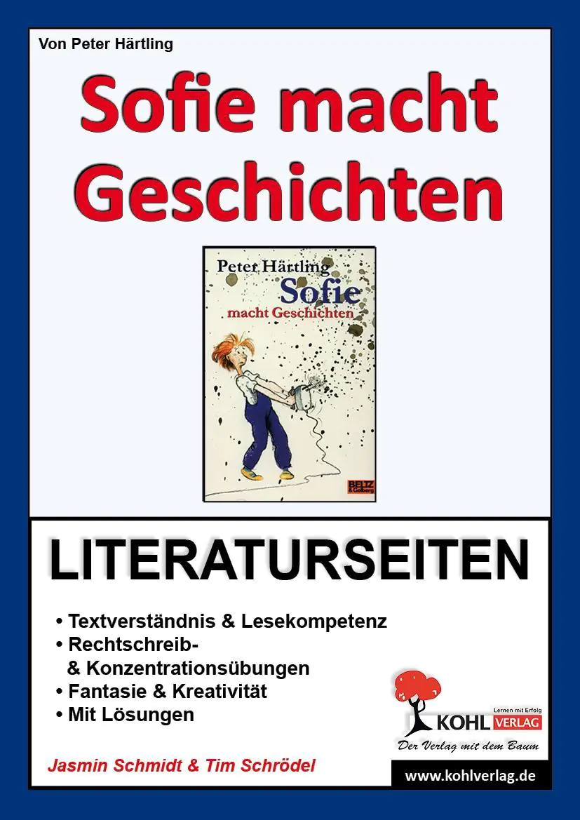 Sofie macht Geschichten / Literaturseiten aus der Kategorie Deutsch