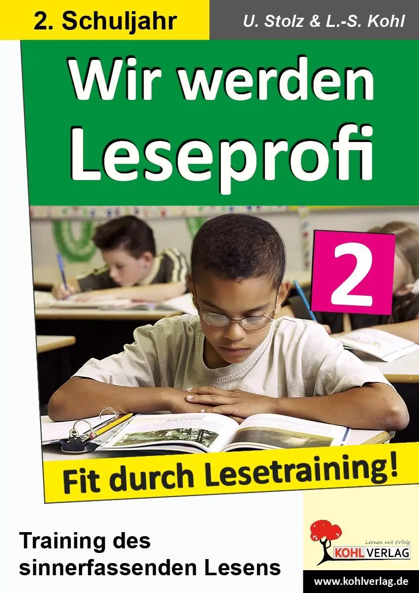 Wir werden Leseprofi - Fit durch Lesetraining! 2. Schuljahr aus der Kategorie Deutsch