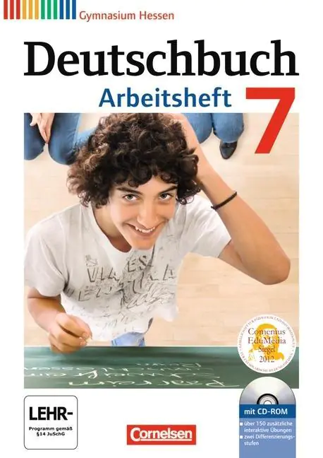 Deutschbuch. 7. Schuljahr. Arbeitsheft mit Lösungen + CD-ROM. Gymnasium aus der Kategorie Deutsch