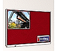 Textiltafel 100x 70 cm, mit durchgehender Ablage,