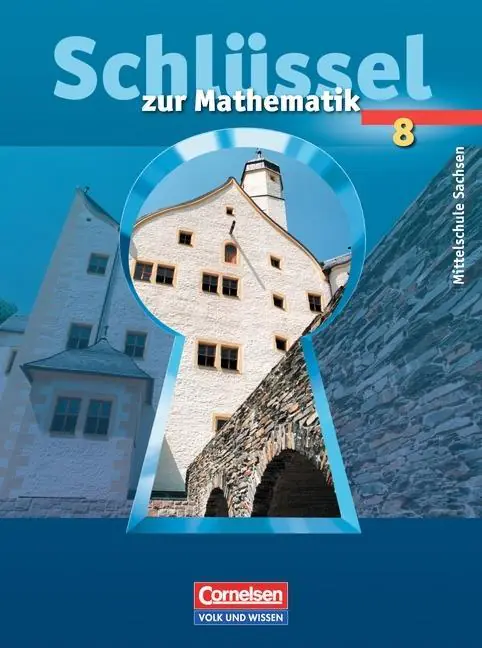 Schlüssel zur Mathematik 8. Schuljahr. Schülerbuch. Mittelschule aus der Kategorie Mathematik