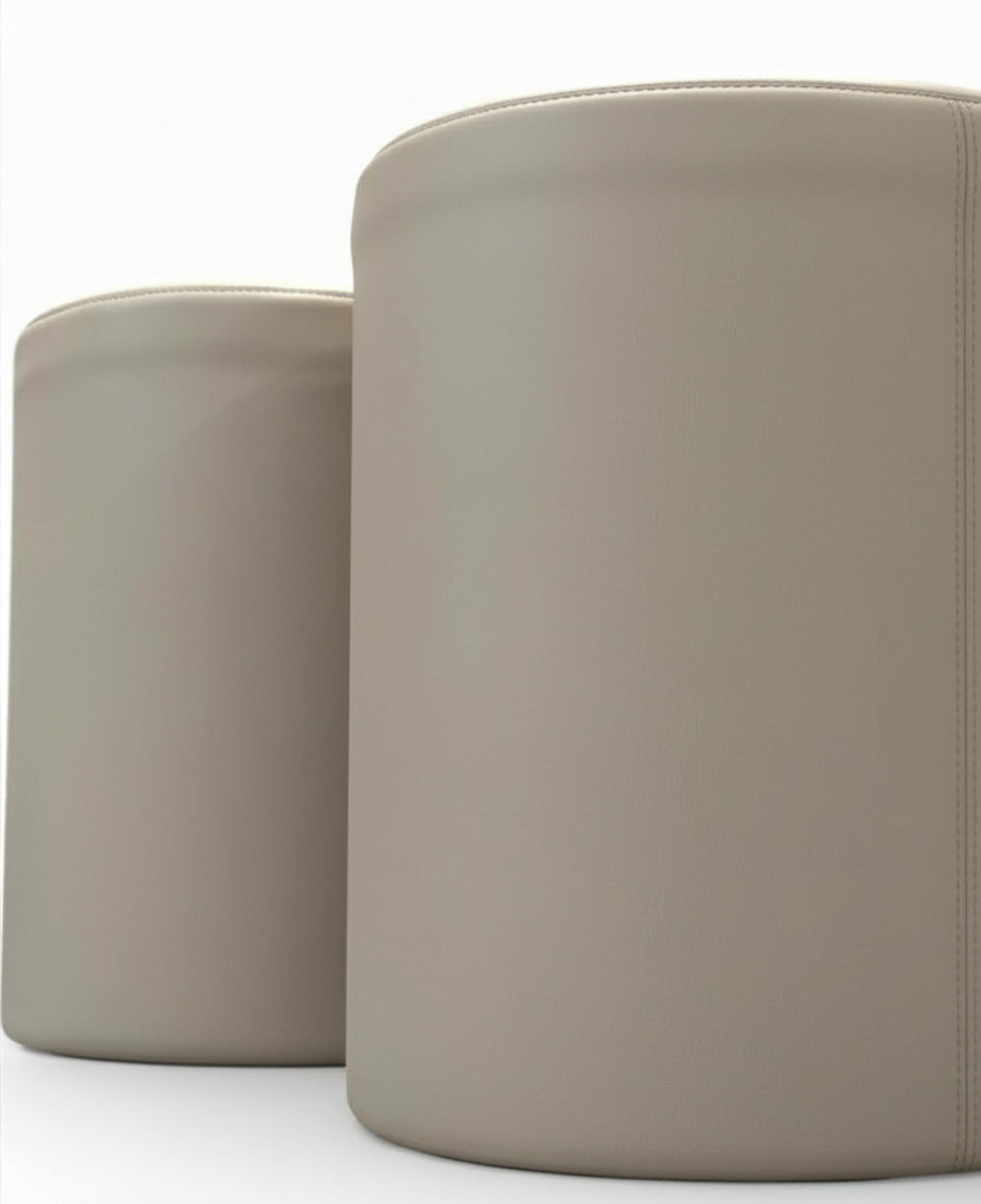 Hocker RONDA D:41cm, H:45cm,  aus der Kategorie Hüpfpolster