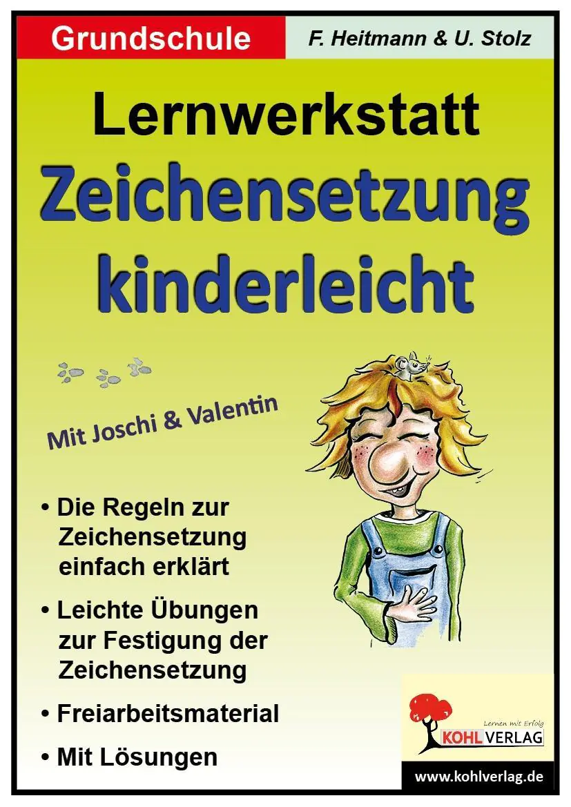 Lernwerkstatt - Zeichensetzung kinderleicht / Grundschulausgabe aus der Kategorie Deutsch