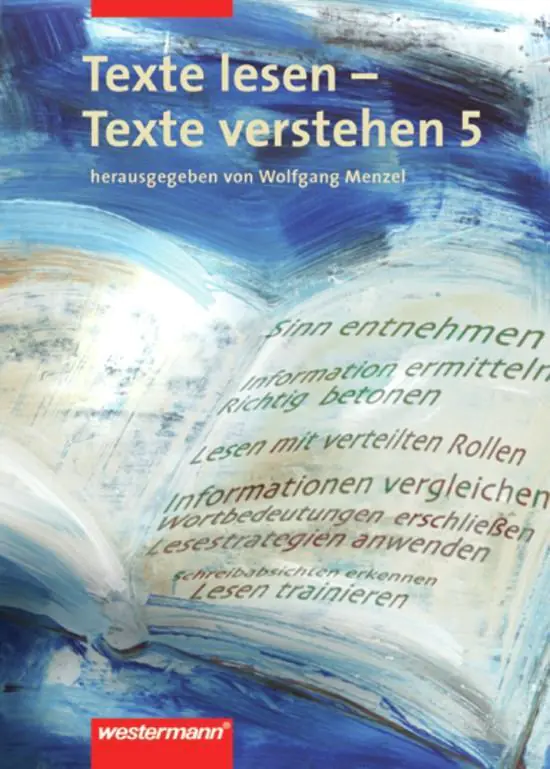 Texte lesen, Texte verstehen 5. Arbeitsheft aus der Kategorie Deutsch
