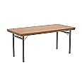 Klapptisch, 170x80 cm (B/T), 72 cm hoch, 4-Fuß,