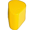 Sitzelement, Hocker Tropfenform, Sitzfläche 60x37 cm, Höhe 30 cm, aus der Kategorie Hocker