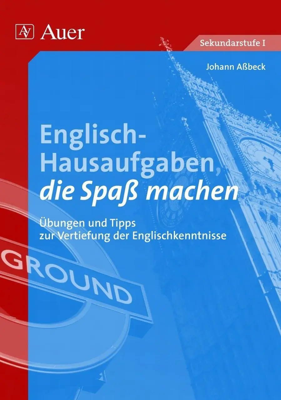 Englisch-Hausaufgaben, die Spaß machen aus der Kategorie Englisch