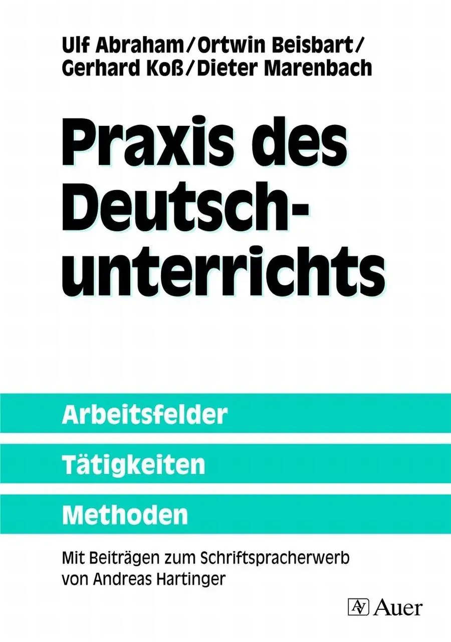 Praxis des Deutschunterrichts aus der Kategorie Deutsch
