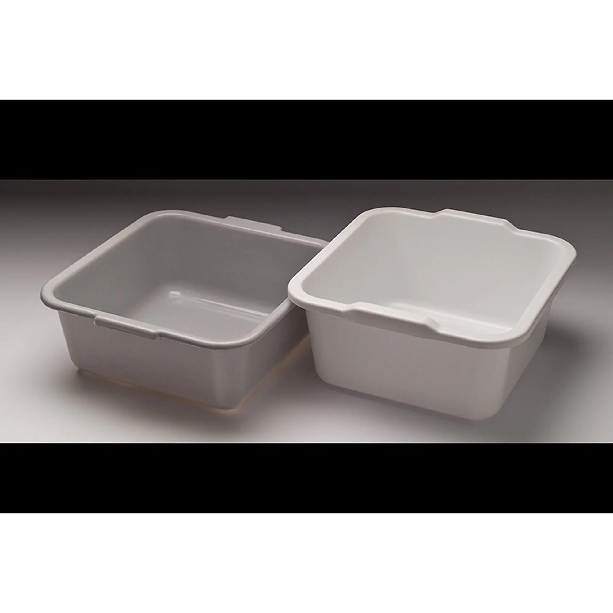 Becken, 300x300x150 mm, mit 2 Griffen, ineinander stapelbar, Polypropylen