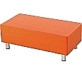 Sitzelement, Rechteck klein, 112x56 cm (B/T), Höhe 40 cm,