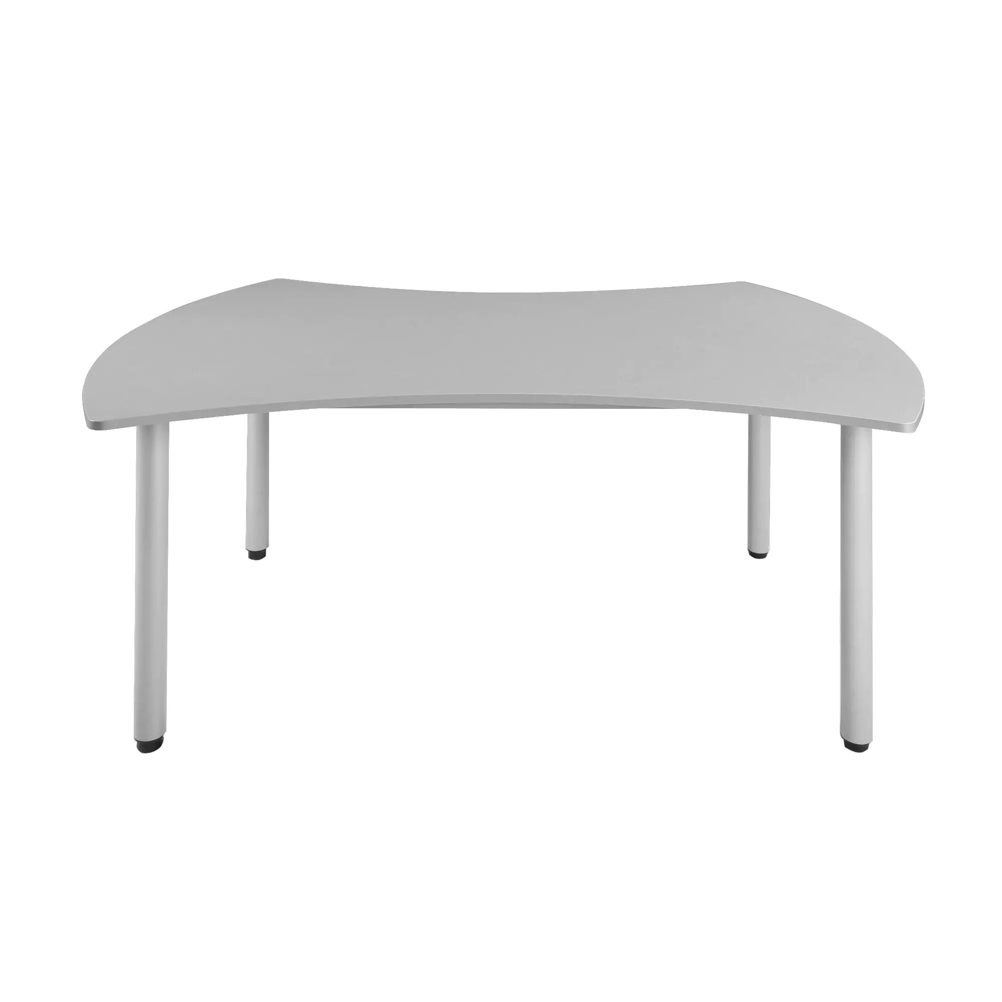 Geschwungener Tisch, 200x100 cm, höhenverstellbar von 58-72 cm aus der Kategorie Wellentische