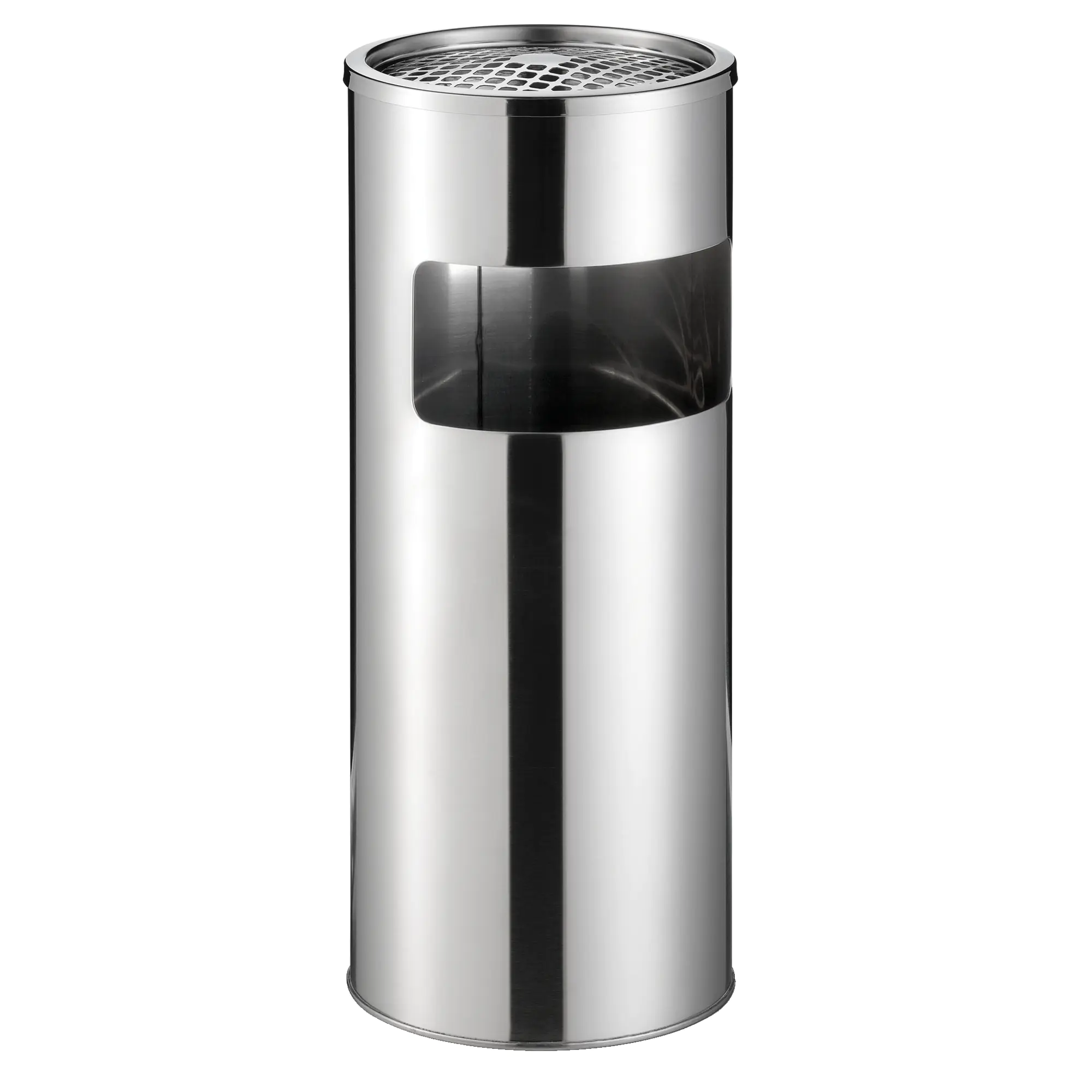 Durable Papierkorb 26x62cm Ascher metallic si aus der Kategorie Aschenbecher