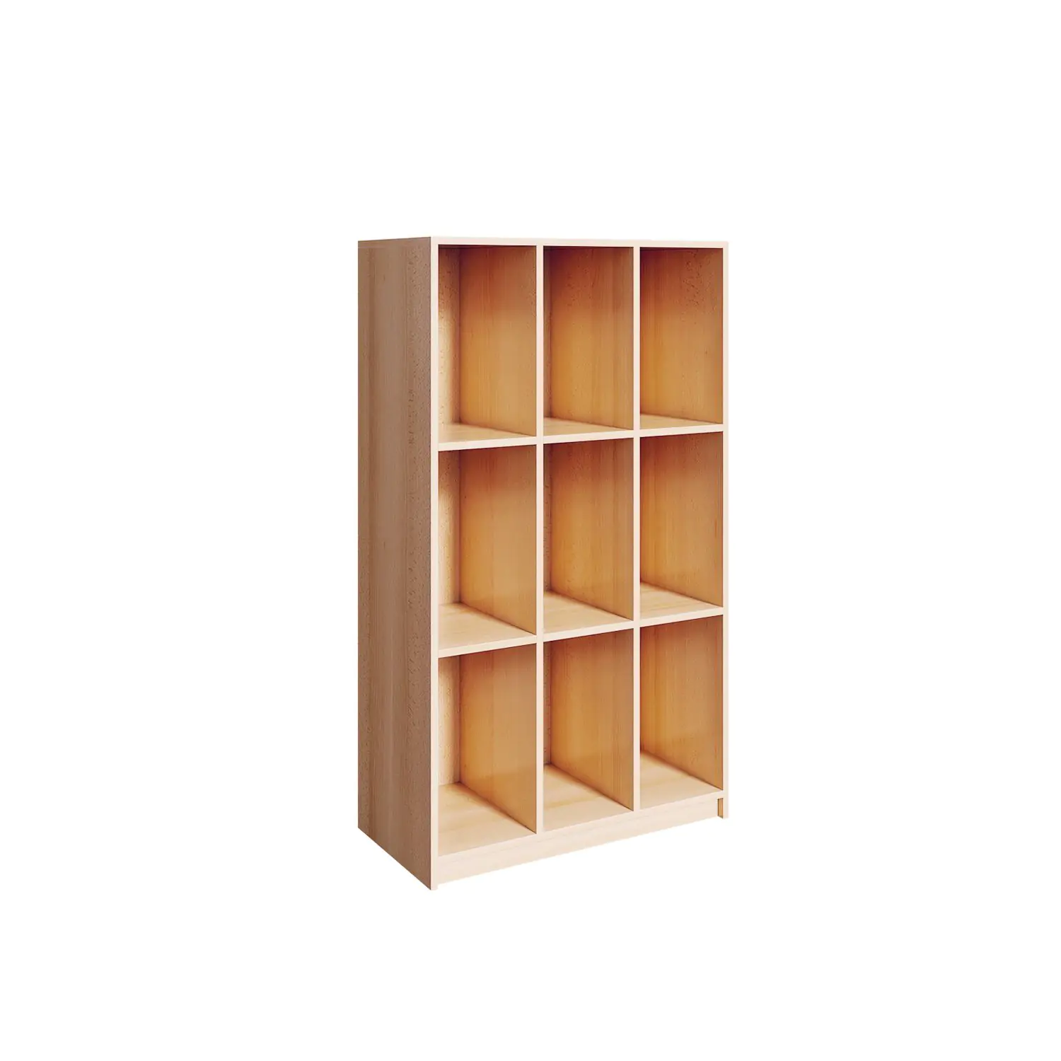 Schultaschenregal mit 9 Fächern, B/H/T 104,5 x 154 x 50 cm aus der Kategorie Schulranzenregale