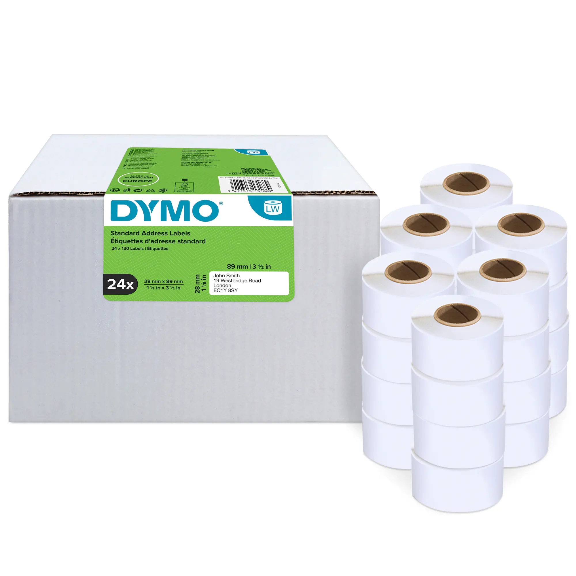 Dymo Adressetikett Standard LW 13188 24x130 St./Pack. aus der Kategorie Etiketten