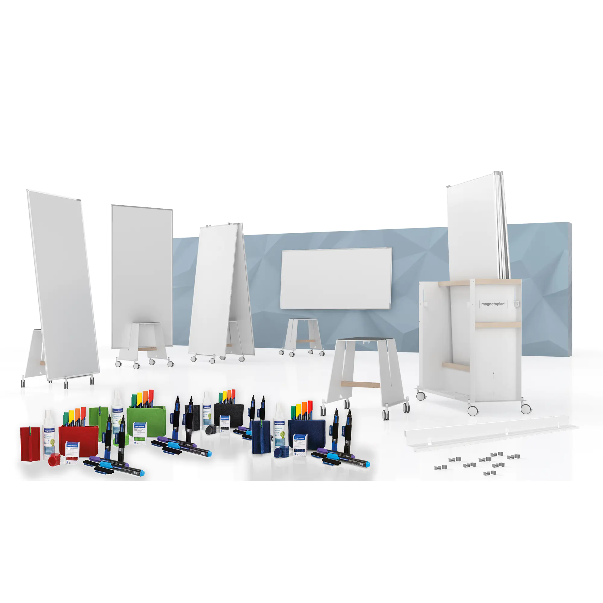 magnetoplan Whiteboard-Bundle Large aus der Kategorie Whiteboards