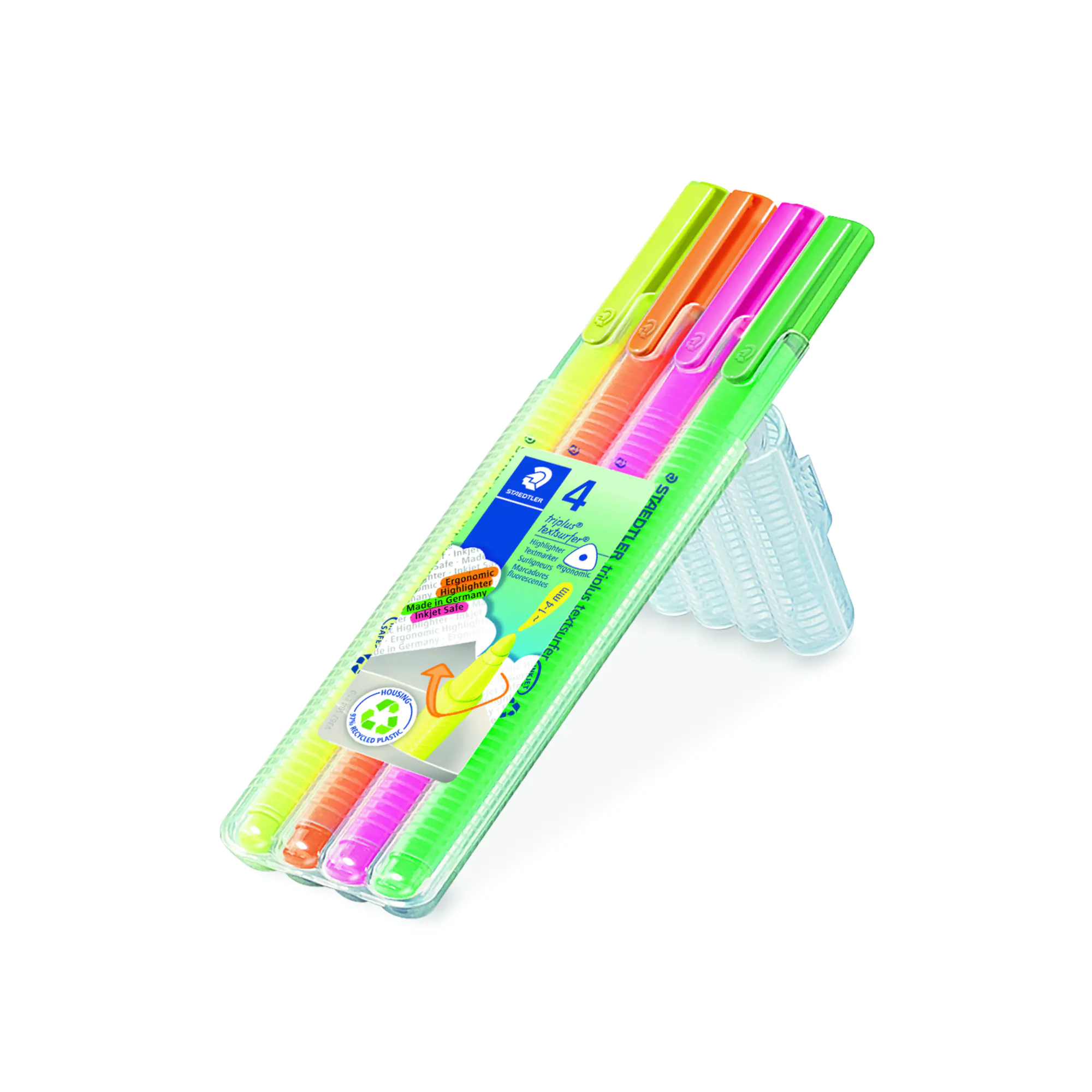 Staedtler Textmarker triplus 362 4er Etui (ge pi or gn) aus der Kategorie Marker