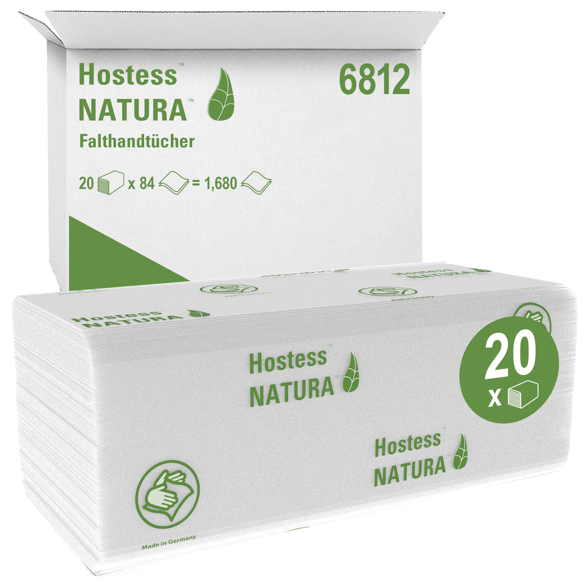 Scott Papierhandtuch Natura C-Falz 2lagig ws 20x84 Bl. aus der Kategorie Papiertücher & -spender