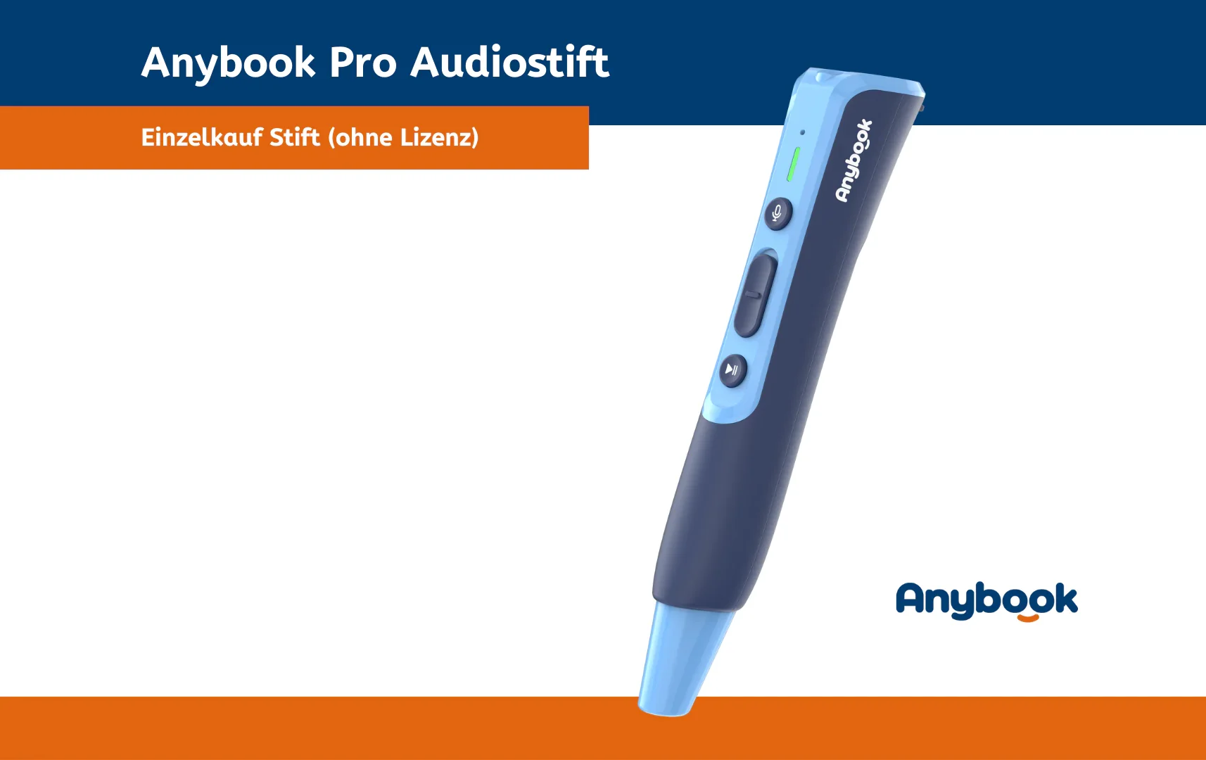 Anybook Pro Audiostift aus der Kategorie Audiotechnik