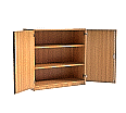 Zweitüriger Werkschrank,  98 cm hoch, 100x40 cm (B/T), 2 Böden, 2 Türen aus der Kategorie Schrank-Unterteile Dreh-Tür