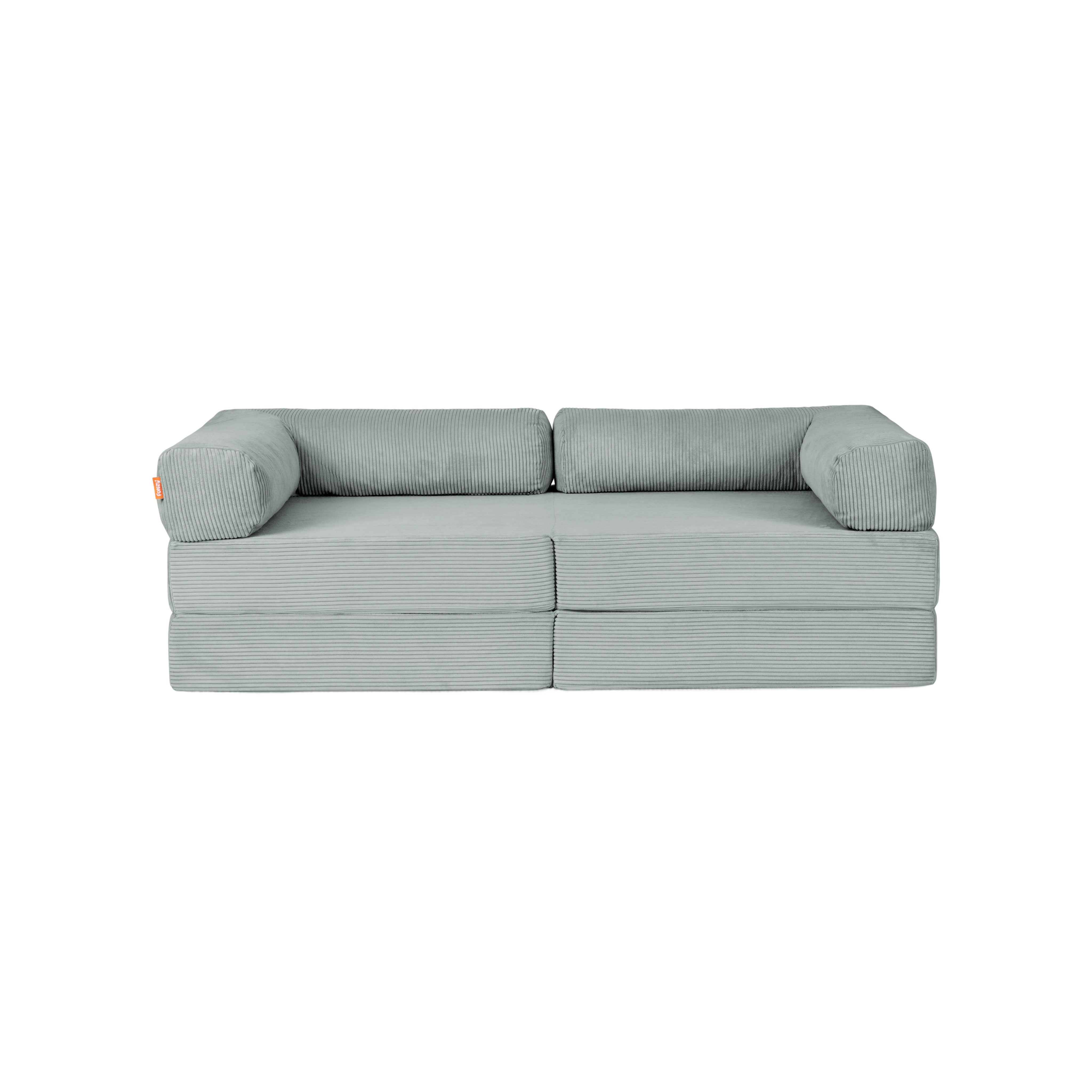 Funzy Spielsofa 2-Sitzer 210 × 105 × 72 cm (B×L×H), Gewicht 47 kg mit Cordbezug aus der Kategorie Funzy