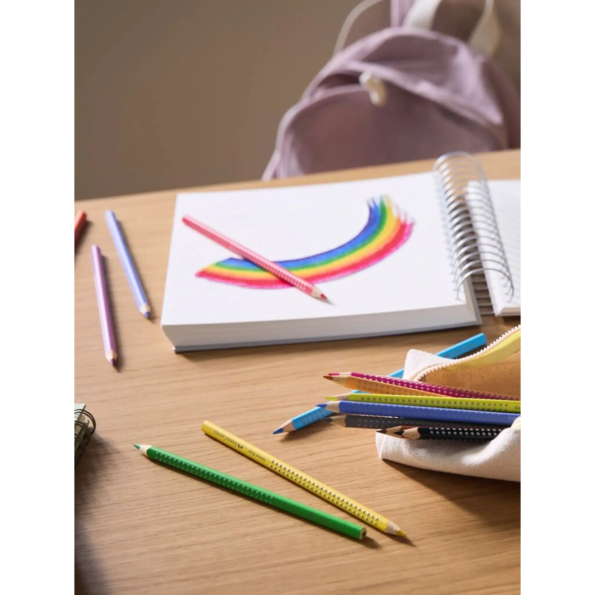 Faber-Castell Buntstift Jumbo Grip sort 8+2St aus der Kategorie Farben & Stifte