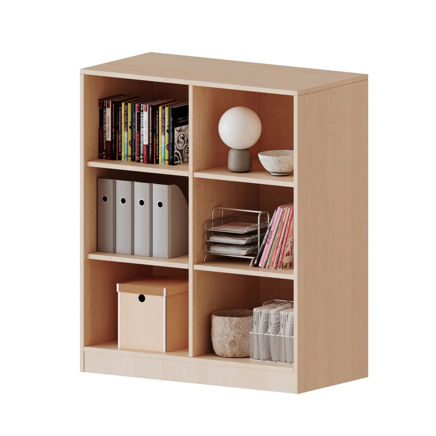 Regal, 3 OH -  B/H/T 120x118x40 cm  aus der Kategorie Regale