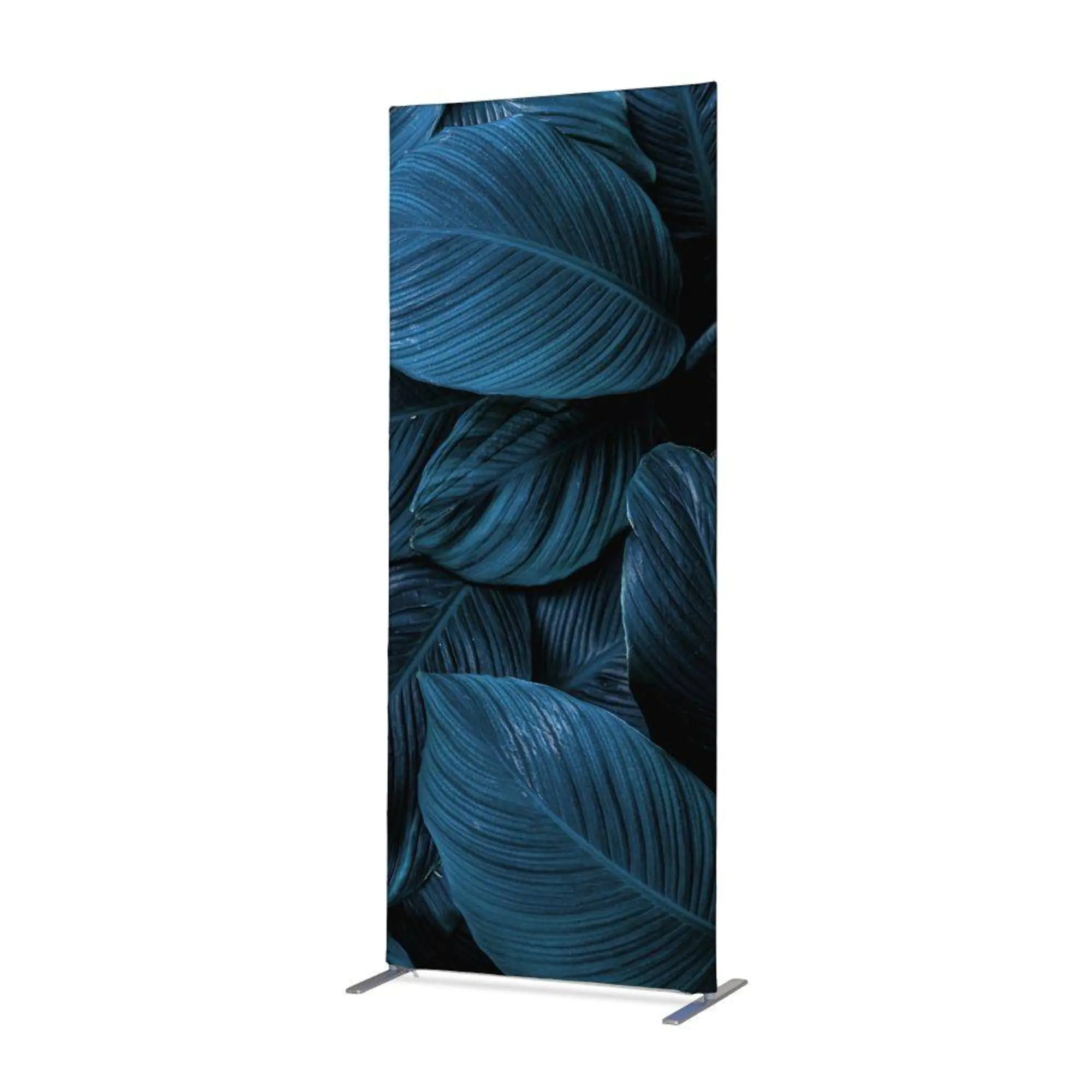 Showdown Raumteiler 100x200cm Blätter bl aus der Kategorie Moderationswände