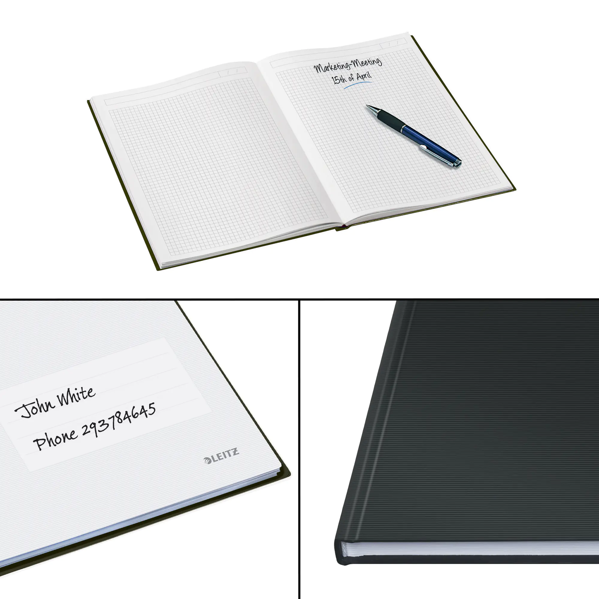 Leitz Notizbuch Solid A5 HC 160S lin hgn aus der Kategorie Notizblöcke & Bücher