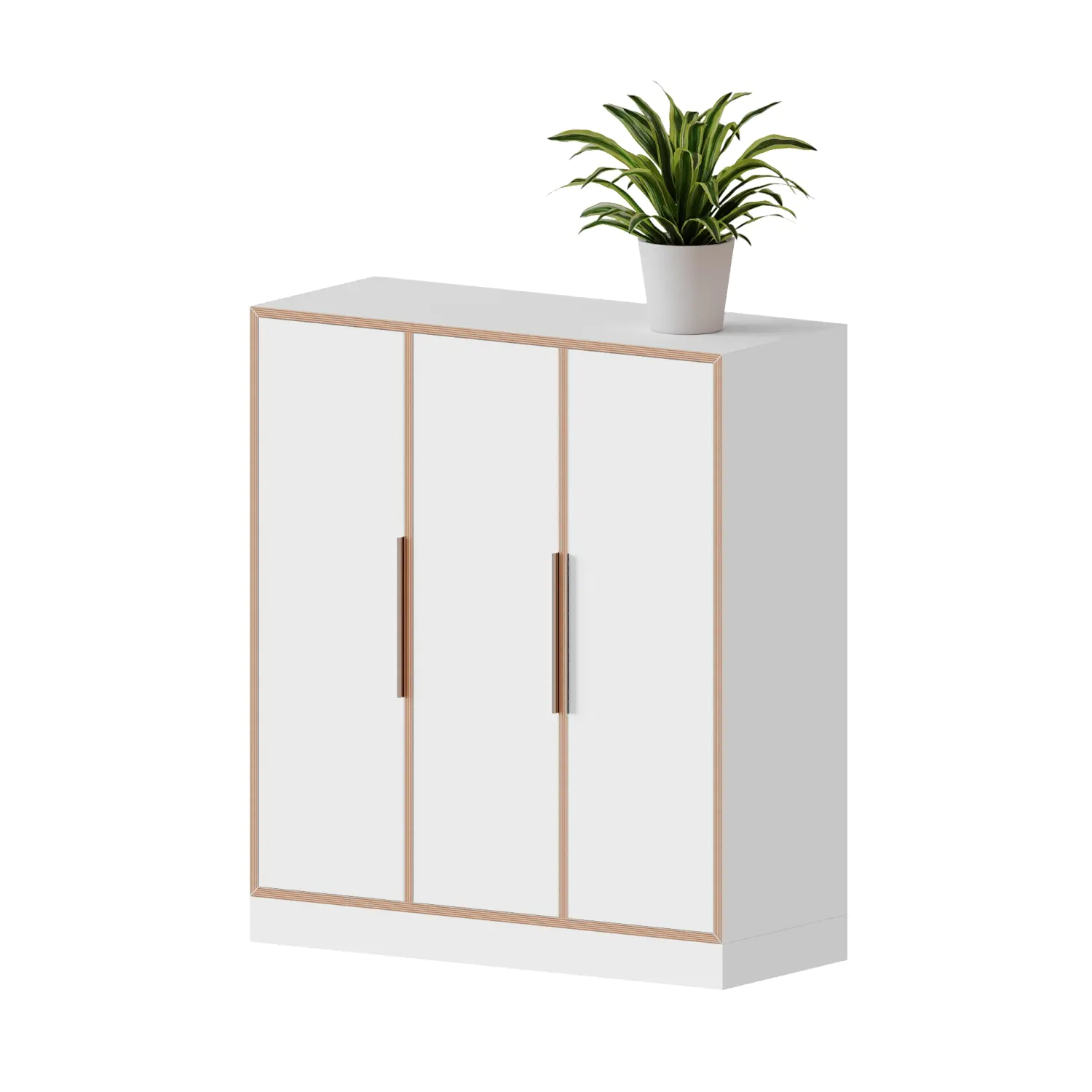 qickly® Schrank, 3 OH, 3 Türen, B/H/T: 104,2x110,5x42,6 cm aus der Kategorie Schränke Schnelllieferprogramm