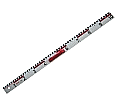 Dezimeter- cm-Lineal, 100 cm, Kunststoff weiß, aus der Kategorie Zeichengeräte
