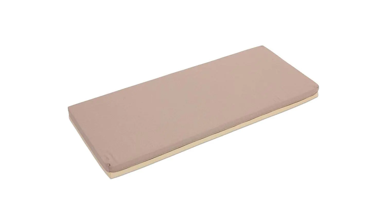 Liegepolster 115 x 60 x 6 cm, Farbe hellbeige/beige aus der Kategorie Spielpodeste