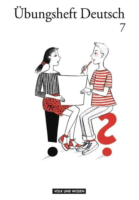 Mein Übungsheft Schreiben 7. Schuljahr. Übungsheft aus der Kategorie Deutsch