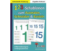 123-Schablonen zum Ausmalen, Schneiden und Basteln aus der Kategorie Kunst