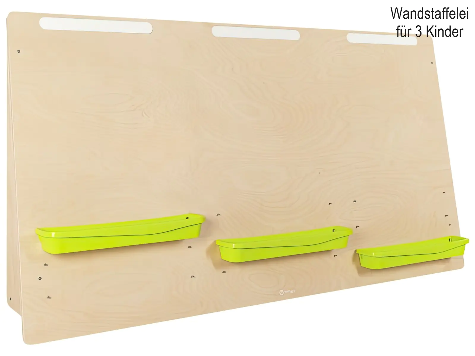 Wandmontierte Staffelei 3 Kinder, zur Wandmontage