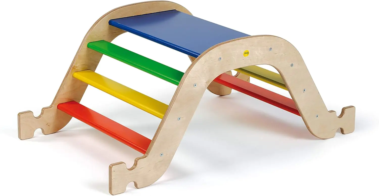 Kletterwippe B/H/T 56,5 x 39 x 94 cm, Birkensperrholz farbig lackiert aus der Kategorie Sport