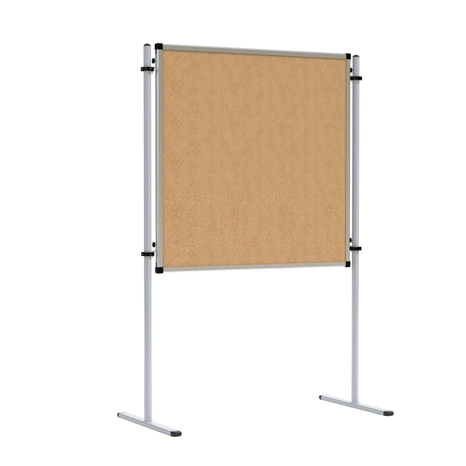 Kinder-Stecktafel,  90x90 cm, beidseitig Kork-Oberfläche, aus der Kategorie Trennwände & Stellwände