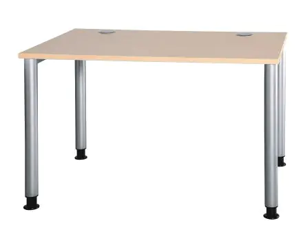 Schreibtisch, 160x 80 cm (B/T), Höhe verstellbar 72-86 cm, Platte: Melamin, ABS-Kante, aus der Kategorie Schreibtische und Zubehör