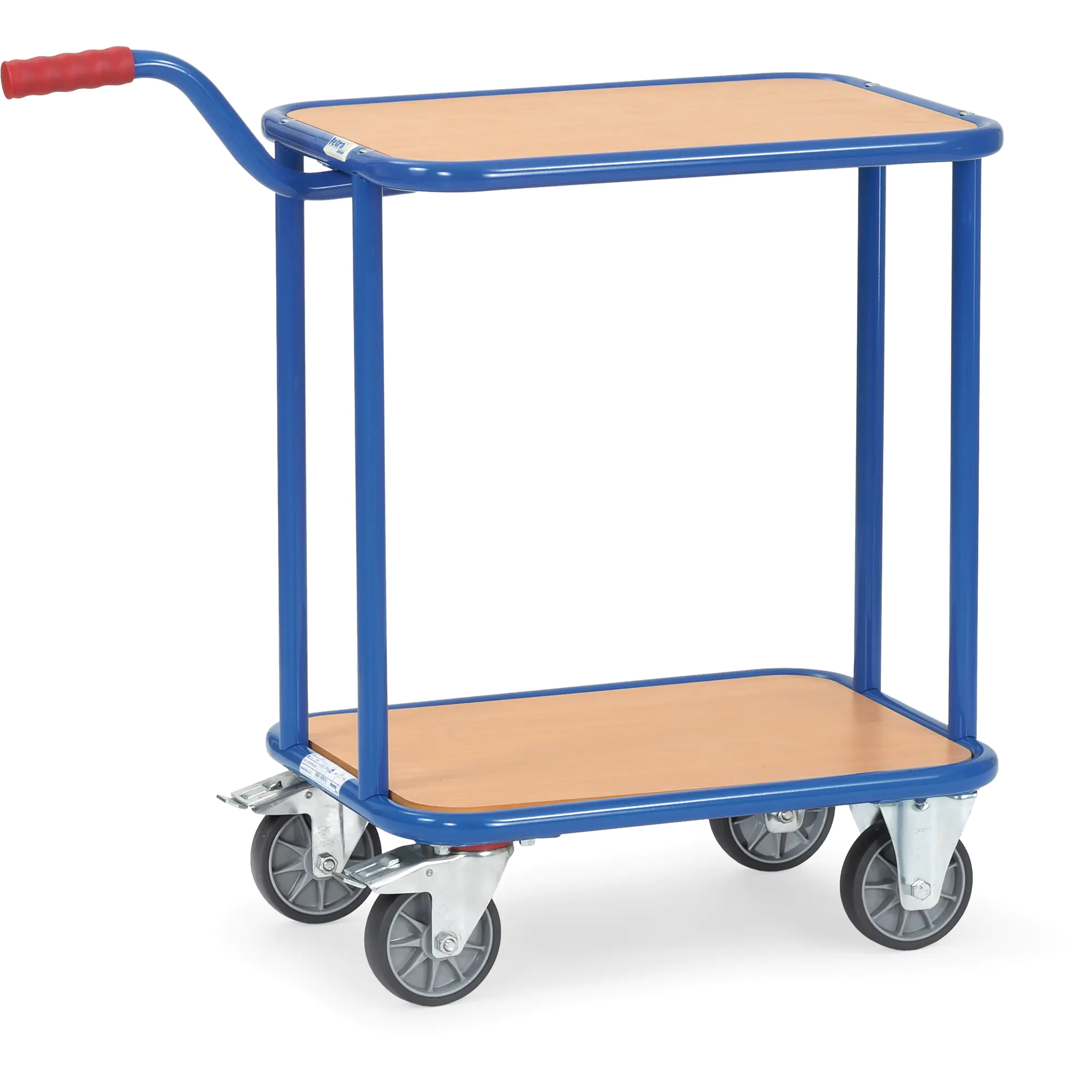fetra Transportwagen KF 33 2Holzböden 600x450mm aus der Kategorie Rollwagen & Transportwagen