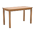 Rechtecktisch, 120x60 cm (B/T), 76 cm hoch, Buche-Massivholzgestell mit gerader Zarge Wechselgleiter aus der Kategorie Rechtecktische